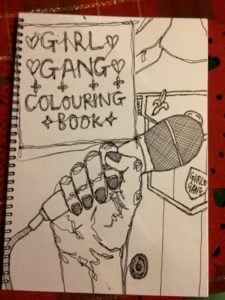 Girl Gang Colouring Book