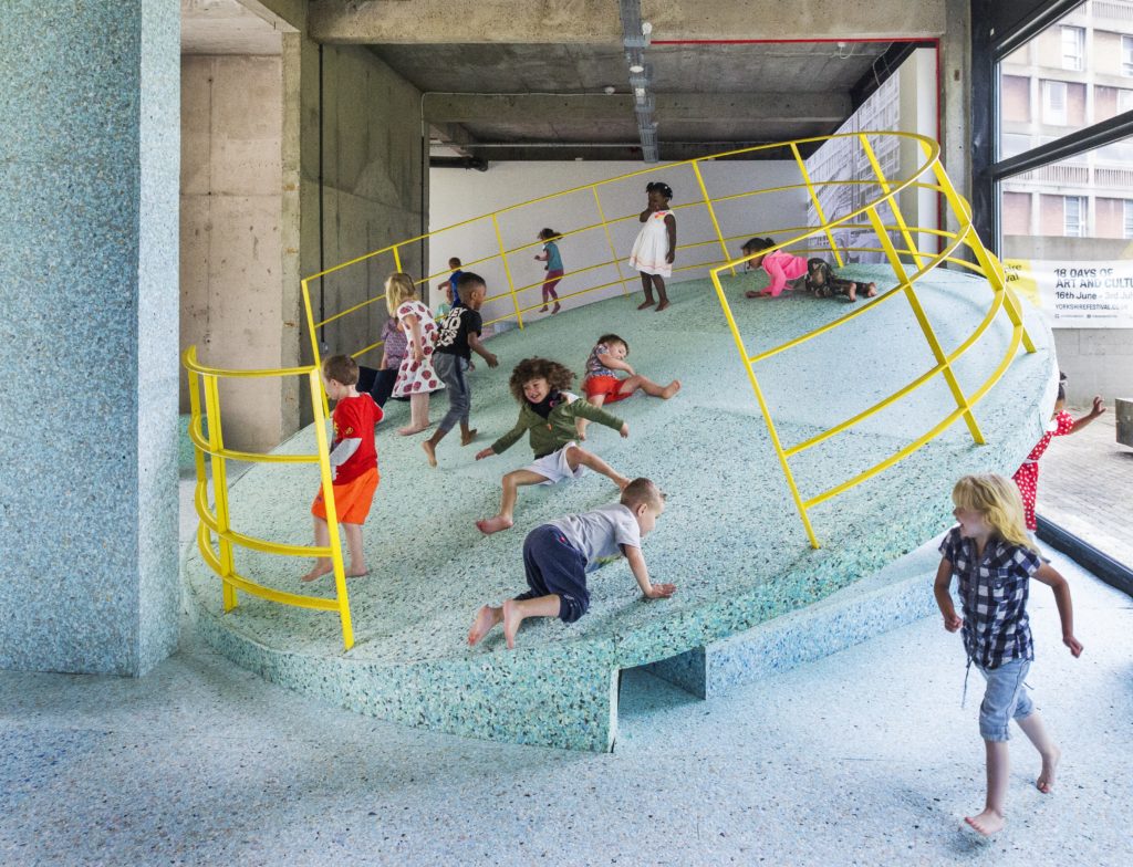 Assemble and Simon Terrill, The Brutalist Playground. Images courtesy of the artists and S1 Artspace. Photography by Alun Bull. 