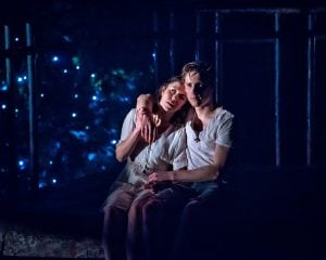 Tessa Parr as Juliet and Dan Parr as Romeo. Photography by Anthony Robling (2)