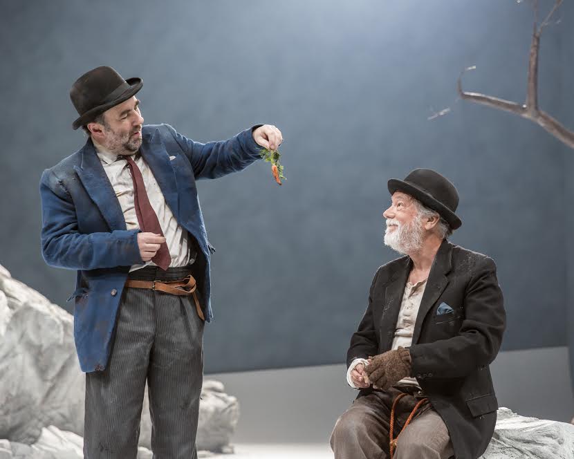 WAITING FOR GODOT by Beckett, , Writer - Samuel Beckett, Director - Charlotte Gwinner, Designer - Simon Daw, Lighting - Mark Doubleday, Sheffield Theatres, 2016, Credit: Johan Persson/