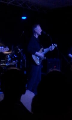 Tom Verlaine on stage at the Irish Centre