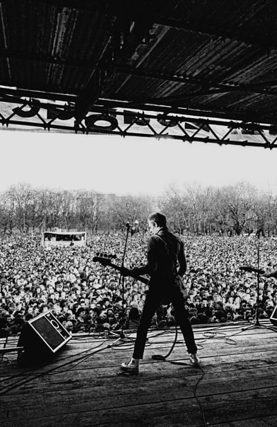 Paul Simonon -The-Clash -Victoria Park 30 April 1978