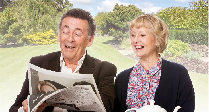 Relatively Speaking Robert Powell & Liza Goddard