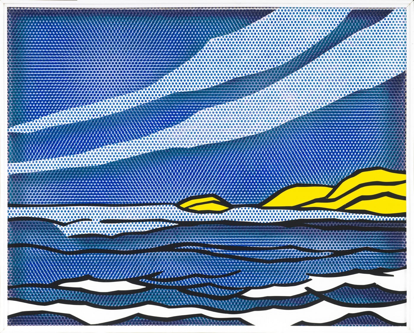 Roy Lichtenstein Sea Shore 1964