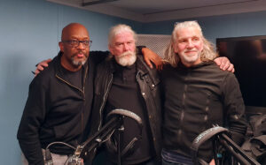 Mike Shaft (left), Colin Curtis (middle), Greg Wilson (right) at Reform Radio
