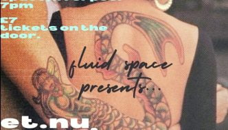 Poster for Fluid Presents event
