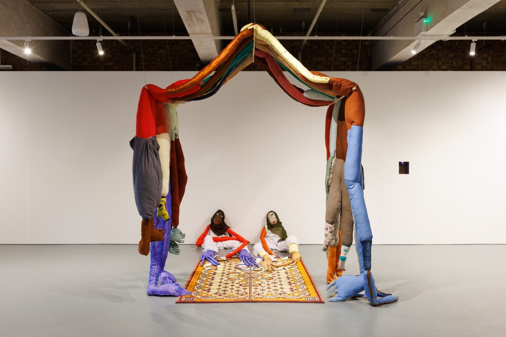 Image of Atiya Mirza's installation.